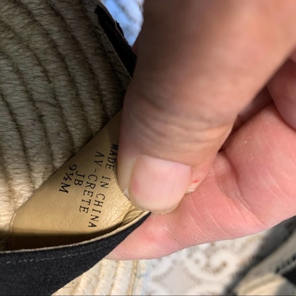 Adrienne Vittadini Charlene Espadrille Sandals 9.5 - Picture 6 of 7